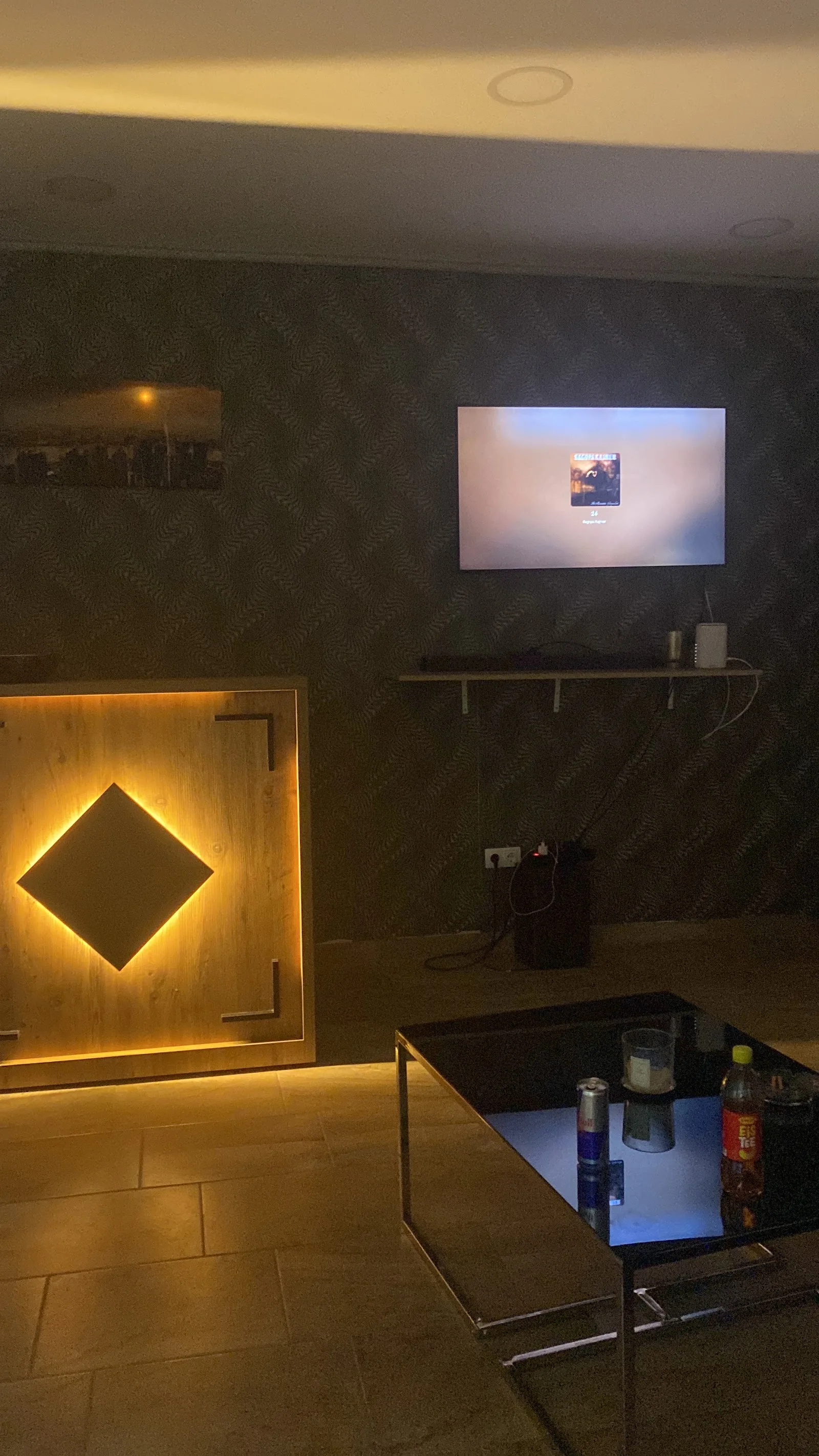 Blick in den Salon